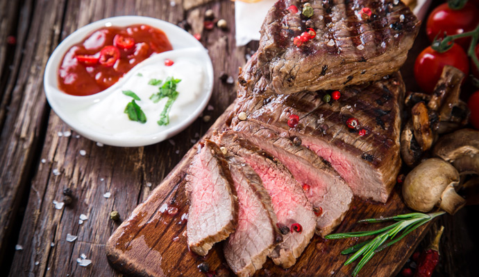 Steak Medium - teplota 60 °C